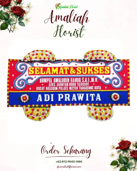Papan Bunga Ucapan Selamat Sumurgede